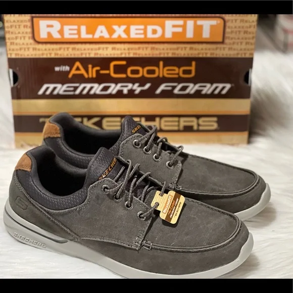 New men Skechers Relaxed Fit: Elent - Mosen sneakers - Picture 4 of 9